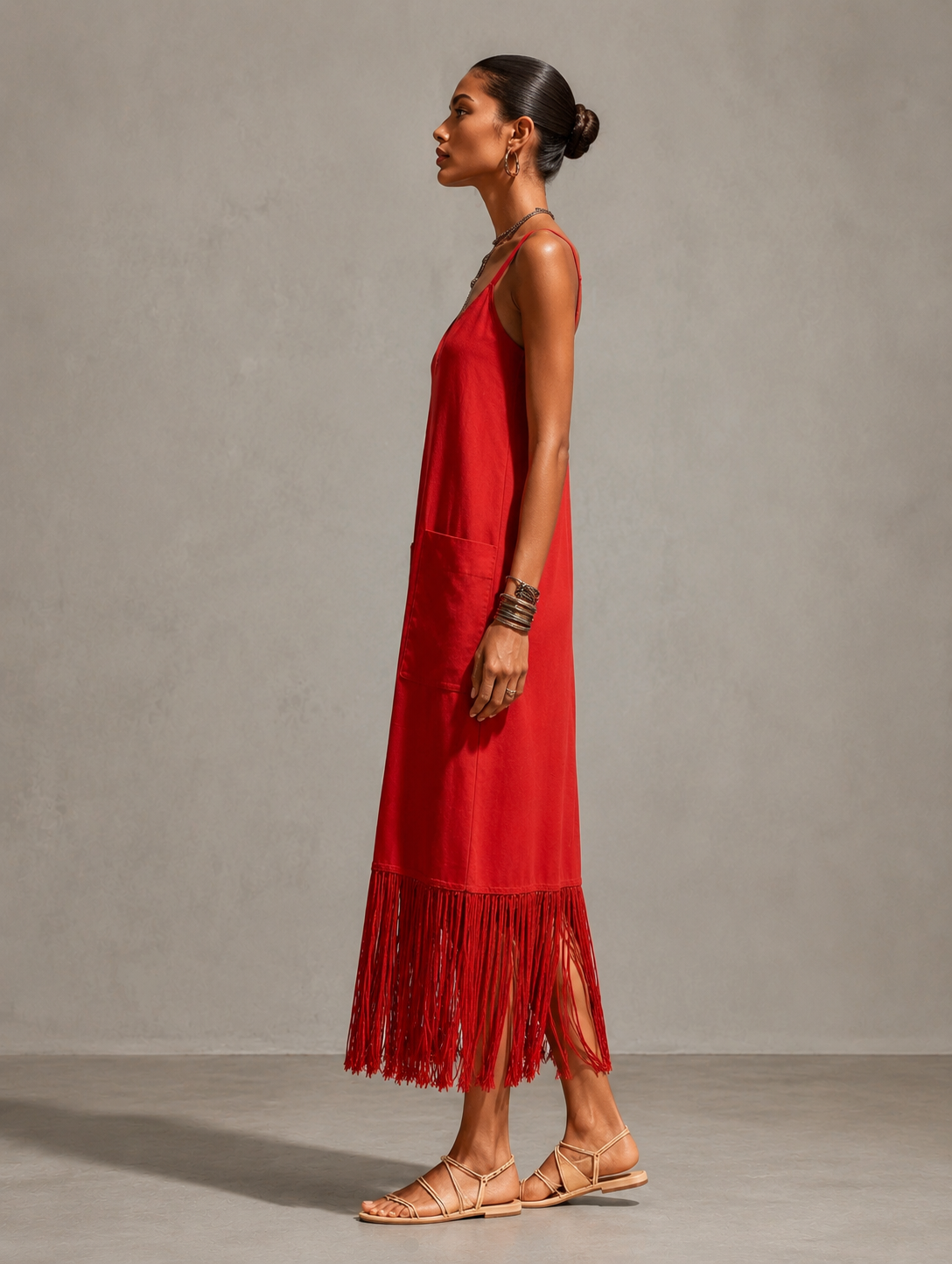 LuceRubino™ Abito Ethnic Minimal