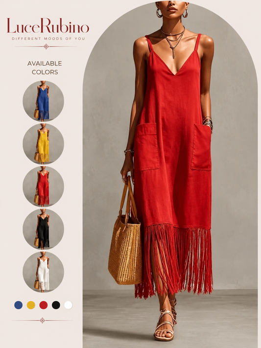 LuceRubino™ - Abito Ethnic Minimal