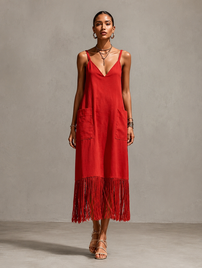 LuceRubino™ Abito Ethnic Minimal